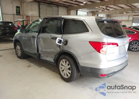 2019 Honda Pilot Lx из США, поврежденный, VIN 5FNYF6H18KB100904